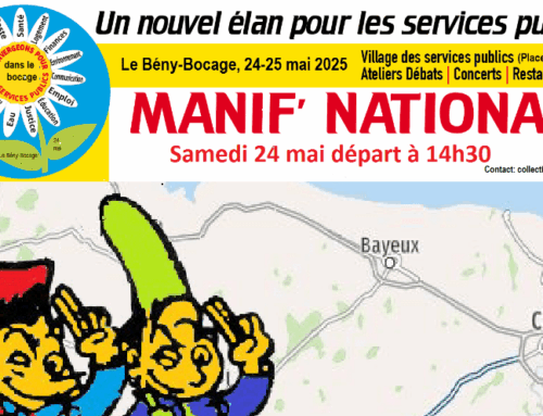 24 mai 2025 : Manif pour les services publics
