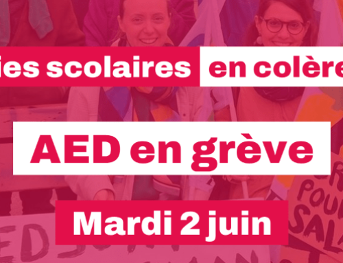 2 juin 2026 : Grève des AED (les infos sur le site du SNES Normandie)