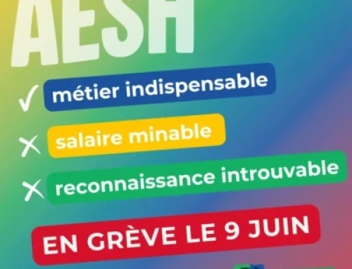 9 juin 2026 : Grève pour les AESH